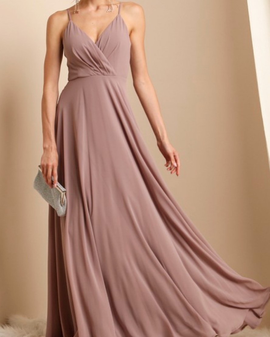 Beige Long Dress