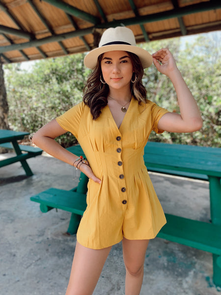 Mustard Romper