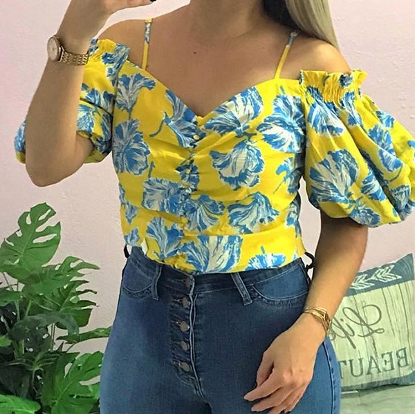 Yellow Combo Top